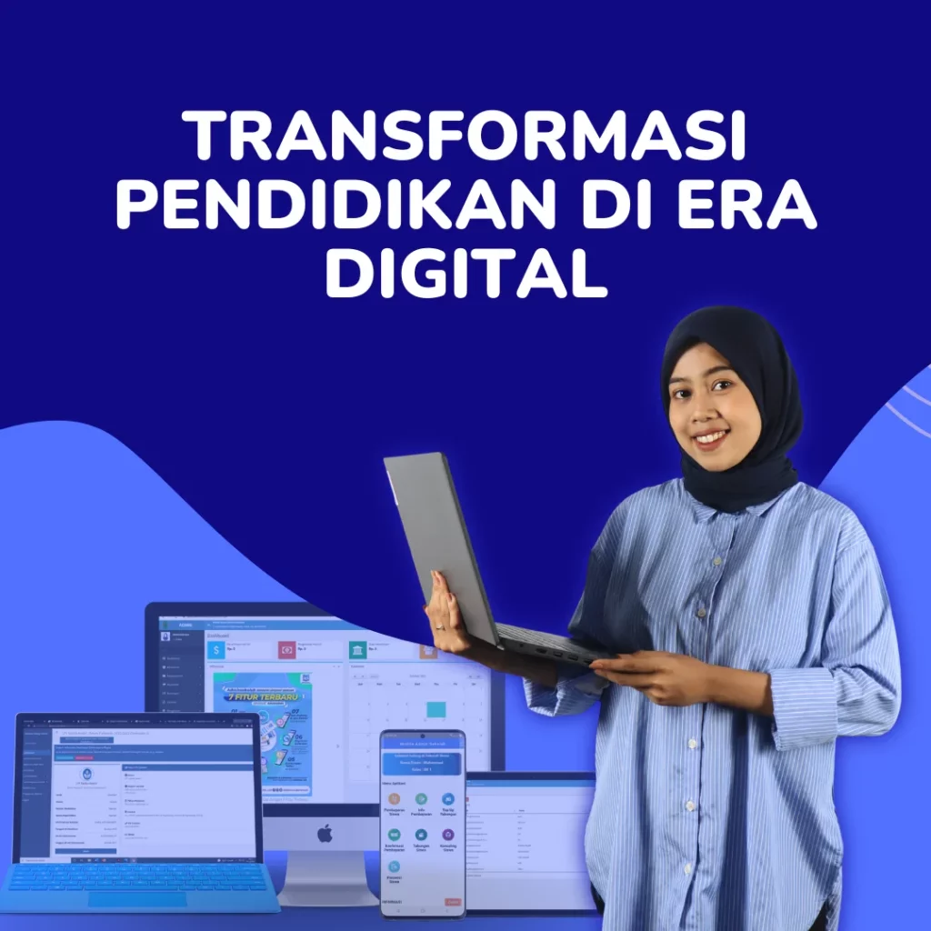 Transformasi-Pendidikan-di-Era-Digital-sman13bandung-1024x1024 Transformasi Digital di Sekolah: Dari Kelas Pintar Hingga E-Rapor, Apakah Sudah Merata?