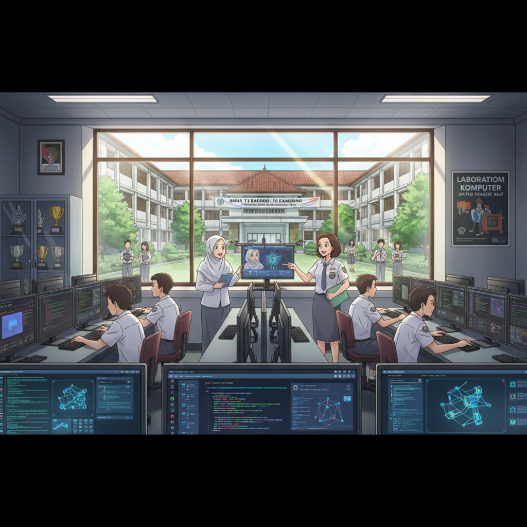 laboratorium-sman13bandung Transformasi Digital di Sekolah: Dari Kelas Pintar Hingga E-Rapor, Apakah Sudah Merata?