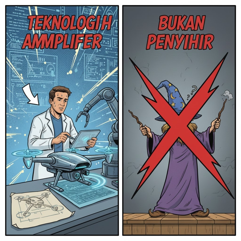 teknologi-sebuah-alat-bukan-penyihir-sman13bandung Transformasi Digital di Sekolah: Dari Kelas Pintar Hingga E-Rapor, Apakah Sudah Merata?