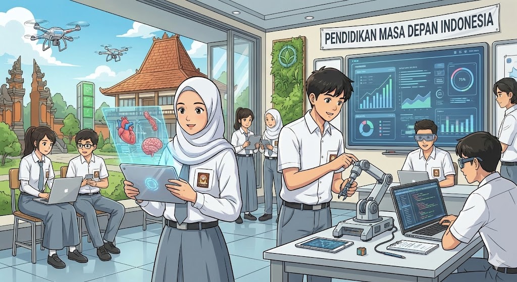 Pendidikan masa depan Indonesia - Peran dan kontribusi SMAN 13 Bandung dalam transformasi digital
