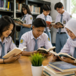 Kegiatan literasi SMAN 13 Bandung untuk meningkatkan minat baca dan budaya belajar siswa di lingkungan sekolah