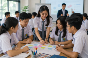 Siswa SMAN 13 Bandung mengikuti kegiatan edukatif siswa untuk mendukung pengembangan diri dan keterampilan