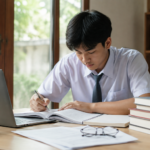 Siswa SMA sedang belajar untuk persiapan SNBP 2027 sejak kelas 10 dengan fokus menjaga nilai rapor dan prestasi