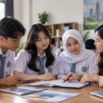 Siswa SMAN 13 Bandung menyiapkan masa depan siswa sejak bangku SMA melalui kegiatan belajar dan pengembangan diri