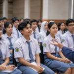 SMAN 13 Bandung mengikuti pengenalan dunia kampus dan karier untuk mempersiapkan pilihan kuliah dan masa depan